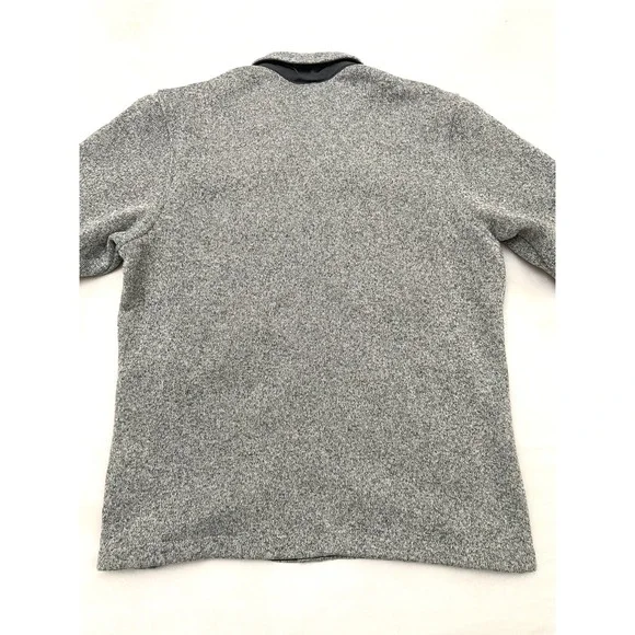 Patagonia Better Sweater Shirt Jacket Medium Gray Shacket Gorpcore Fleece Lined